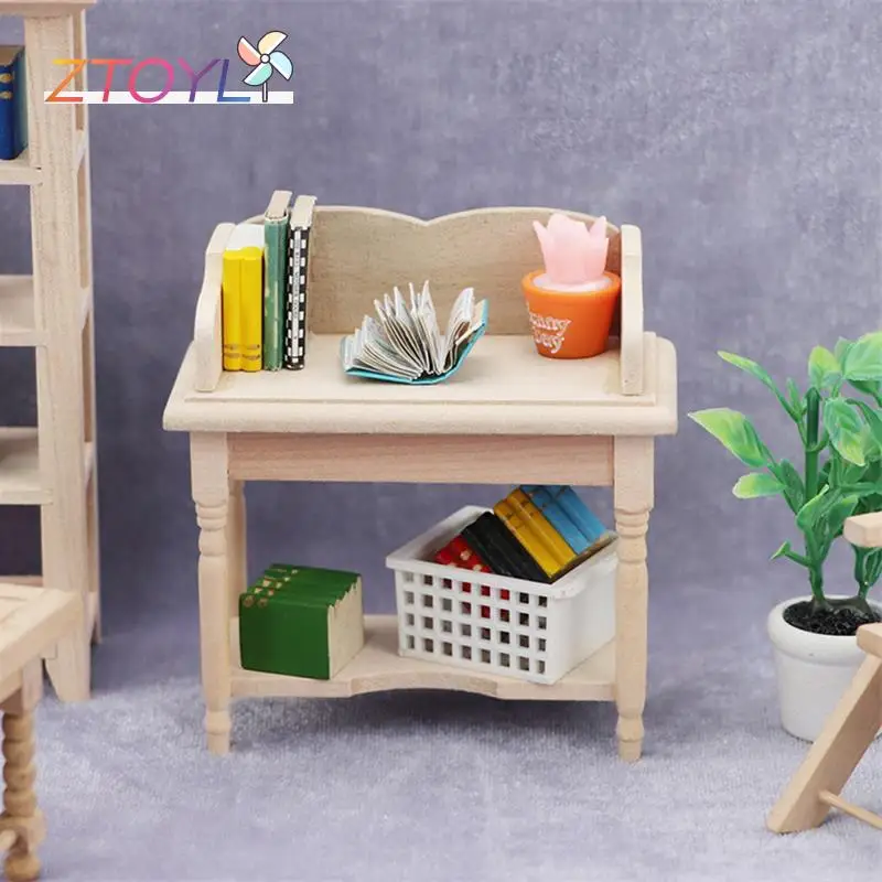 

1:12 Миниатюрные аксессуары для кукольного домика деревянная настольная модель для кукольного домика Декор Детские ролевые игрушки