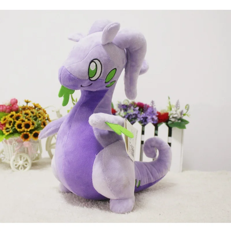 

Размер 38 см, плюшевая кукла Pokemon Goodra, модель игрушки, подарок на Хэллоуин, Рождество