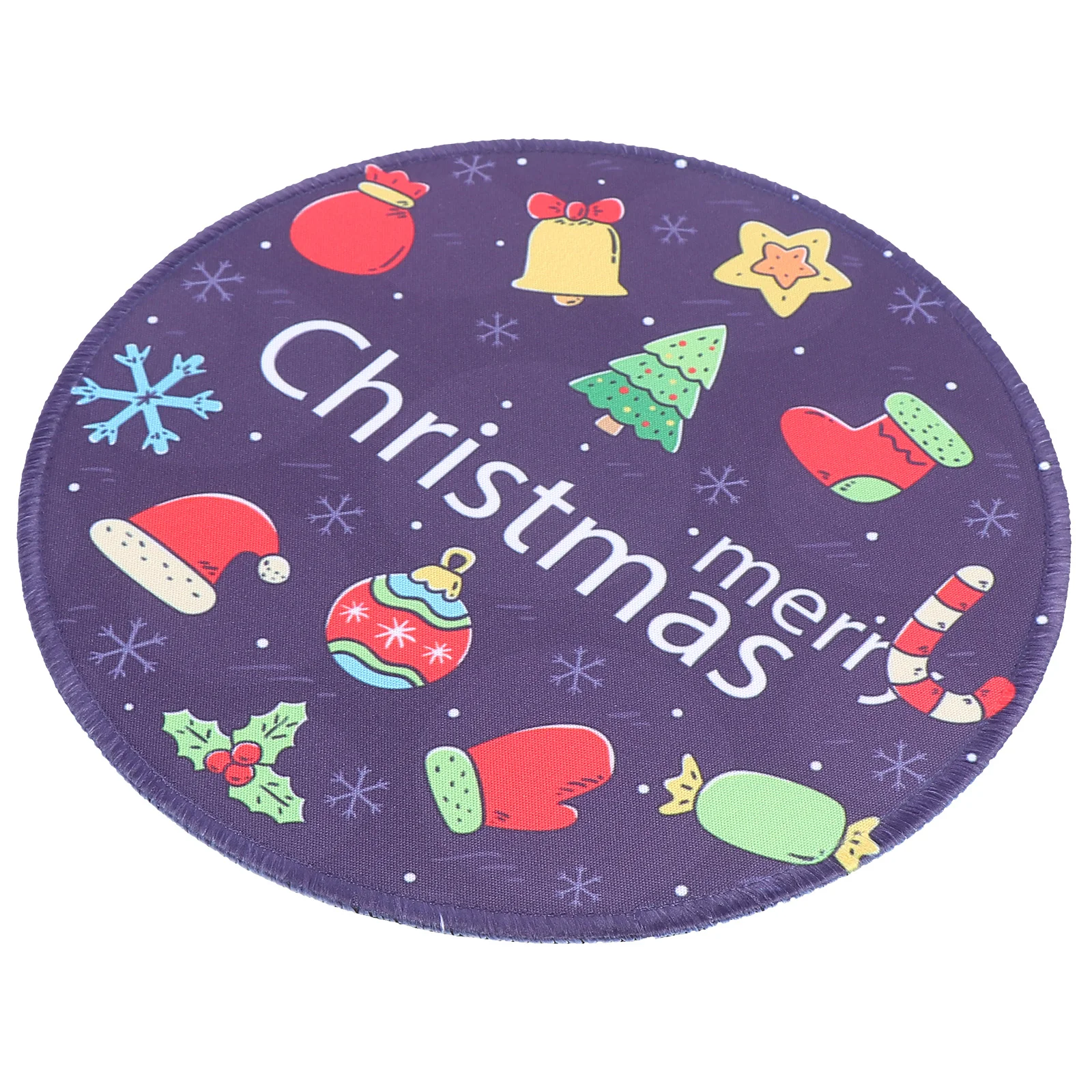 

Pad Christmas Matrubber Laptop Office Decorations Gaming Desk Merry Cup Drink Extended Computergame Stuffers Stocking