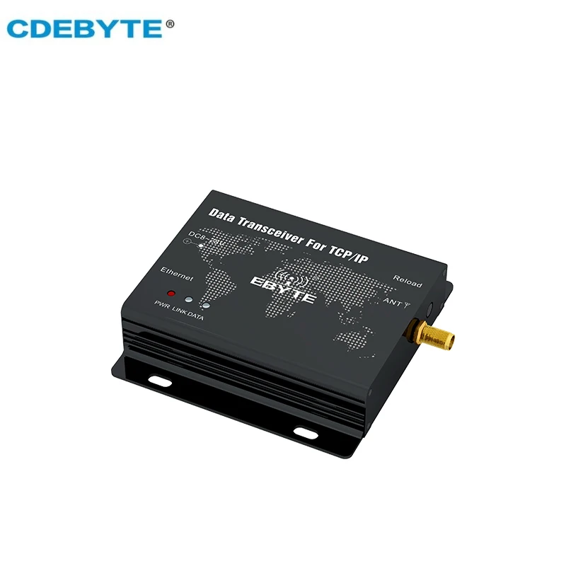 EBYTE SX1262 Super LoRa Ethernet RJ45 Interface RSSI LBT 22dBm Relay Wireless Transceiver Serial Port Server E90-DTU(400SL22-ETH