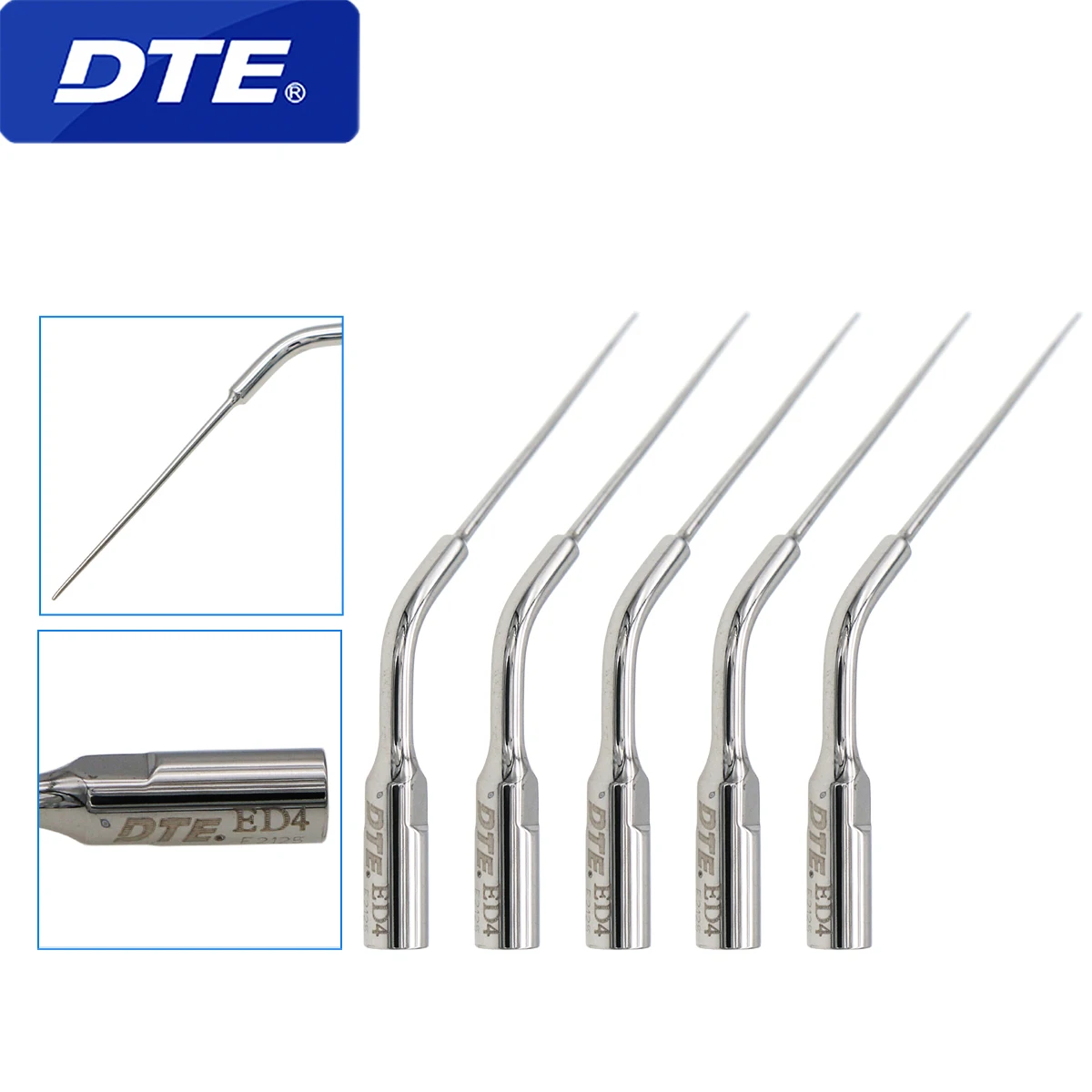 

Woodpecker DTE ED4 5PCS Dental Ultrasonic Scaler Tips for NSK SATELEC ACTEON Handpiece