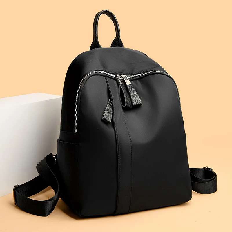 Плечо 2024 новая корейская версия маленький рюкзак из ткани Оксфорд для женщин