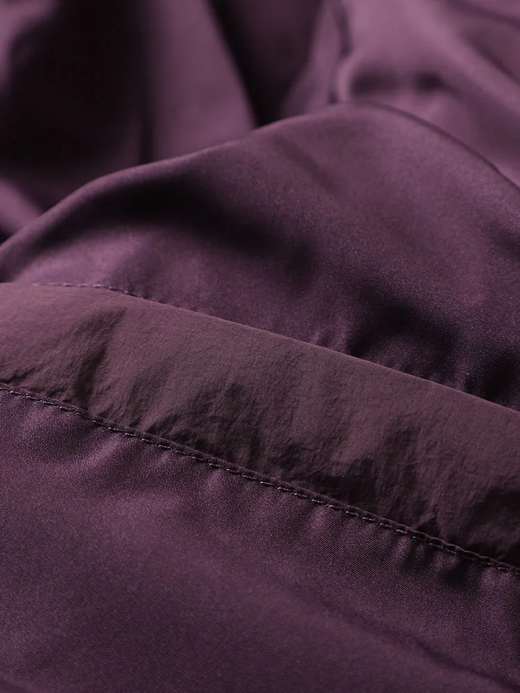 Sle Super Handsome High Fluffy 90 White Duck Down Японская мода Короткое свободное пуховое пальто BF с