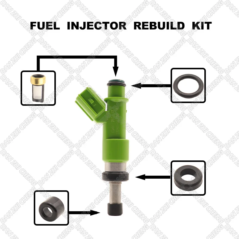

Fuel Injectors Seals O-Ring Repair Filters for Toyota Hilux Vigo 2TRFE Land Cruiser Lexus 23250-0c020 23209-0c020