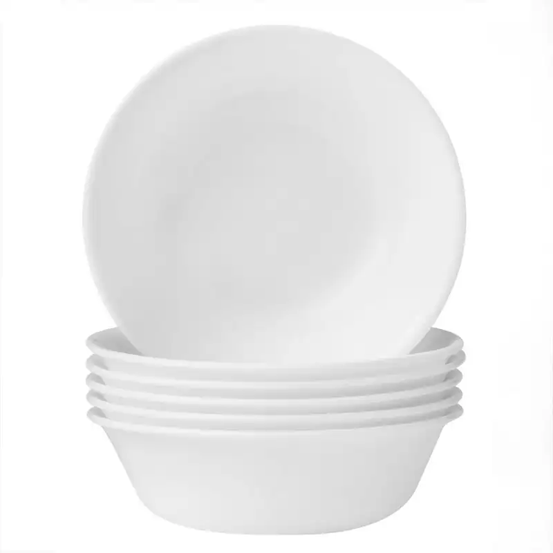 

Winter Frost White, Soup Bowls, Set of 6 Round cake pan for baking Airfryer silicone basket Air fryer silicone basket Baking tra