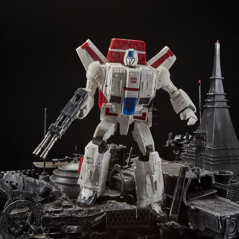 

In Stock Hasbro Transformers Generations War for Cybertron Commander Wfc-S28 11 Inch Jetfire Action Figure Siege Chapter