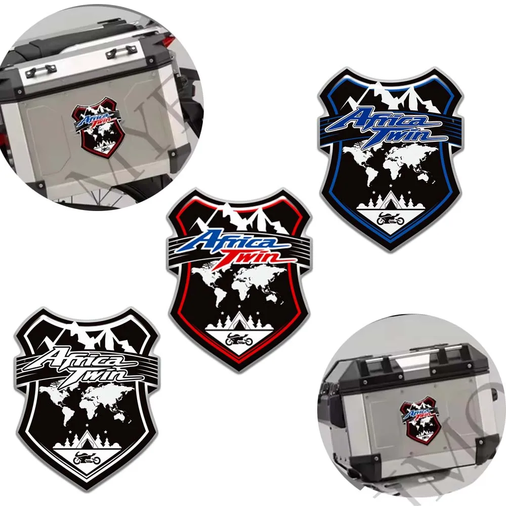 Фото Для Honda Africa Twin CRF1000L CRF 1000 1100 L CRF1100L Adventure Tank Pad Колено багажник кофры багаж лобовое стекло шлем наклейка №2