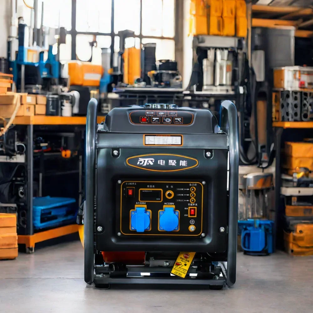 YI przenośny generator benzynowy 5 230 В переменного тока jednofazowy elektryczny system rozruchu odrzutowego бесшумный
