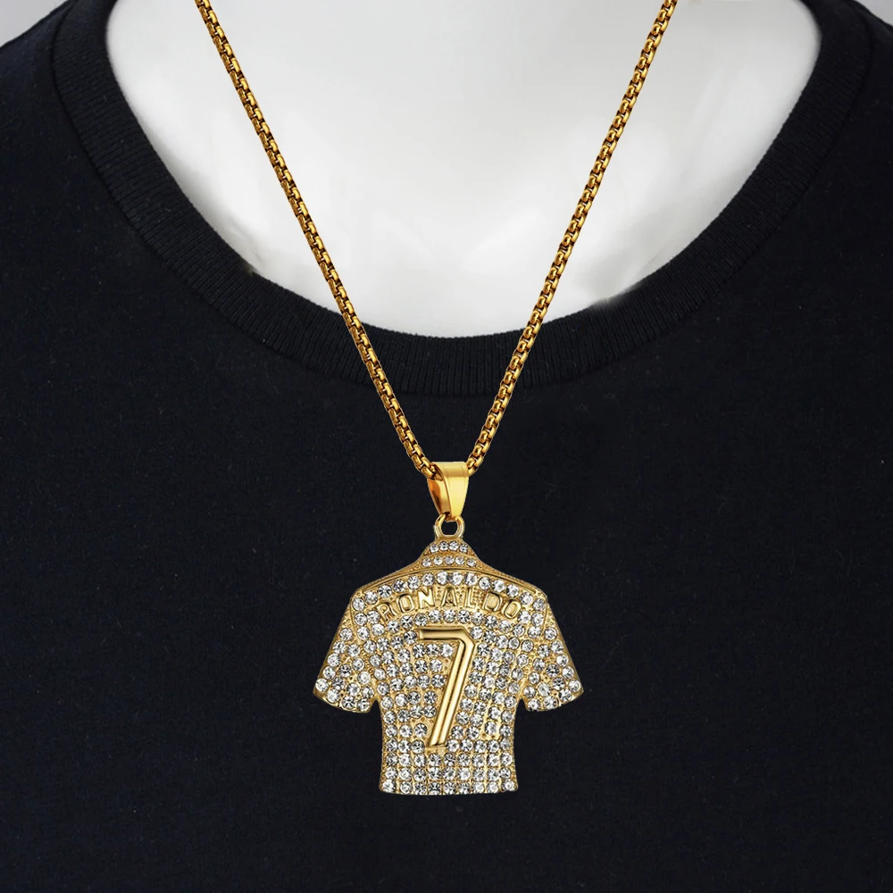 Мужское Ожерелье С Подвеской В Форме Футбола