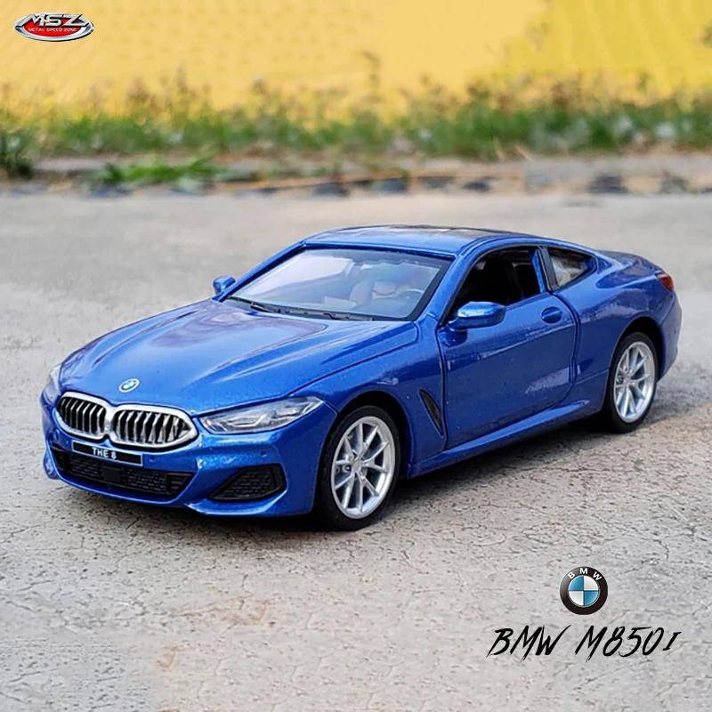 

MSZ 1:35 New Style BMW M850I Alloy Car Model Diecasts Metal Toy Vehicles Car Model High Simulation Collection Childrens Toy Gift