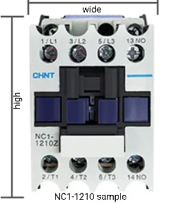 Фото Магнитный контактор управления серии nc1 3p ac magnetic contacto NC1-50A 240 В 400 В 12A ~ 50A электрический магнитный контактор переменного тока №3