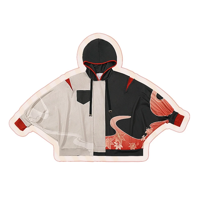 Game Genshin Impact Kaedehara Kazuha Doujin Cospaly Hoodie Kazuha Casual Wear Cosplay Costume Hoodie Pants Outfit Set New