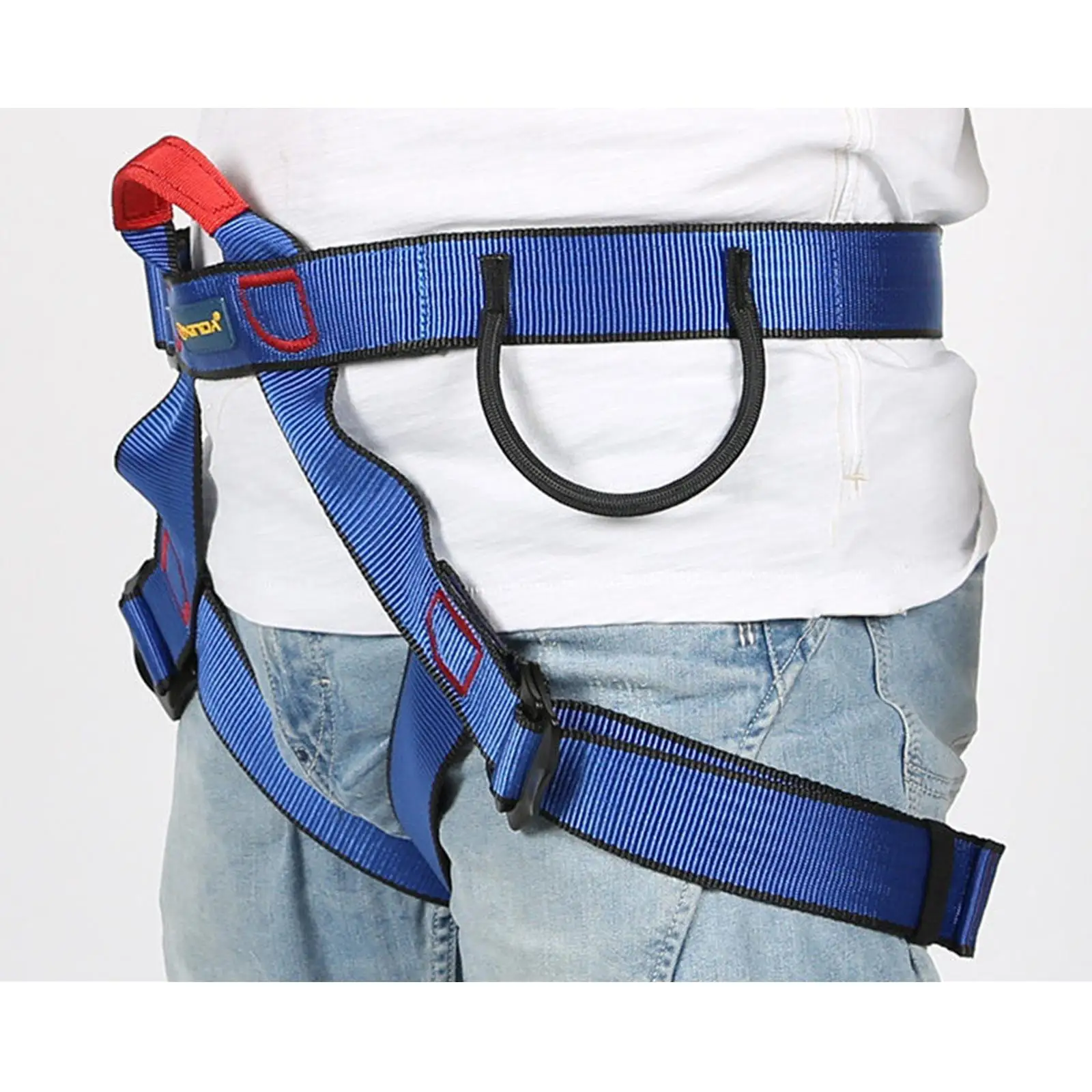 

Thick Climbing Harness Waist Safety Belt Wider Rappelling Arborist