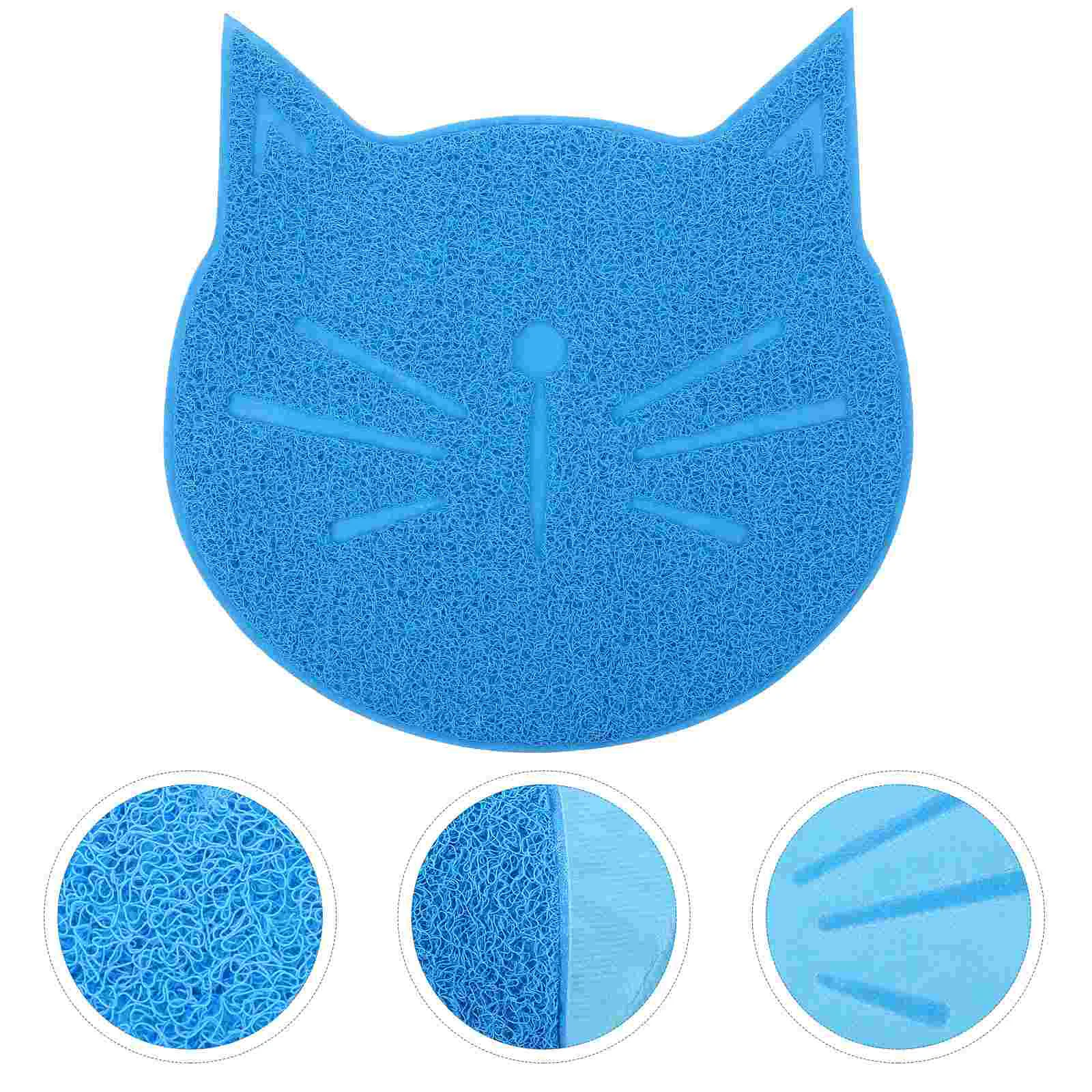 

Mat Pet Placematbowl Cat Puppy Water Dog Dish Kitten Litter Feeding Non Skid Pad Eating Trapping