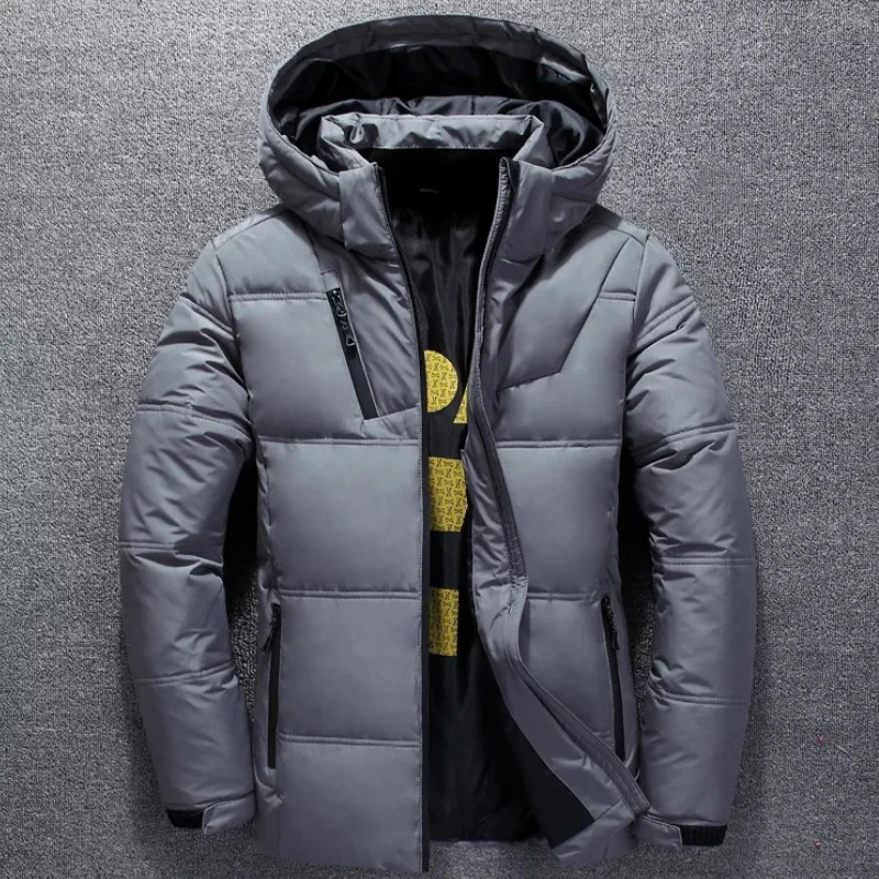 Down Jacket Men Short 2022 New Korean Version of Fashion Outdoor Casual Jacket Winter Thickened Men's Coat Fashionista Men