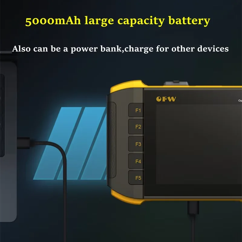 2024 НОВЫЙ OFW OTDR 1610 нм Волоконно-оптический рефлектометр с сенсорным экраном и