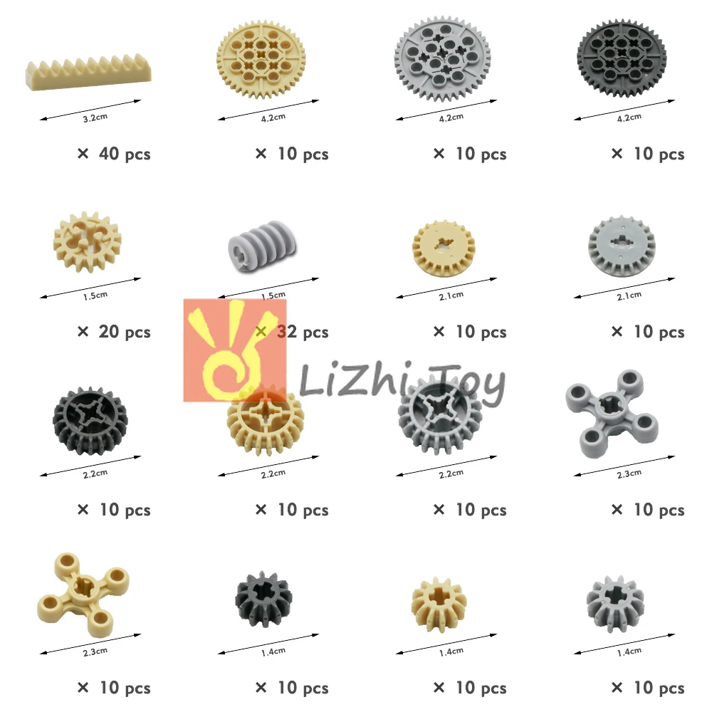 MOC Technical Compatible with Building Blocks Bricks Pin Liftarm Studless Beam Axle Connector Panel Gear Car Mindstorms Toys |