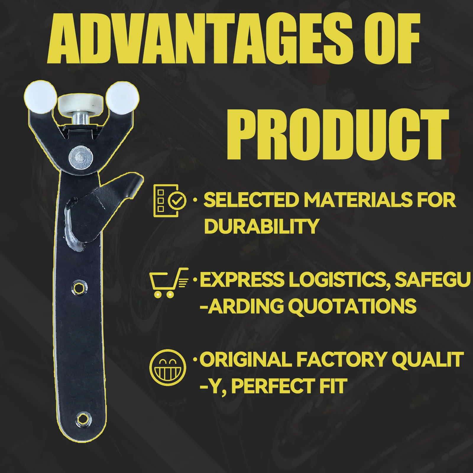 Боковая раздвижная дверь Нижняя роликовая Направляющая петля левая