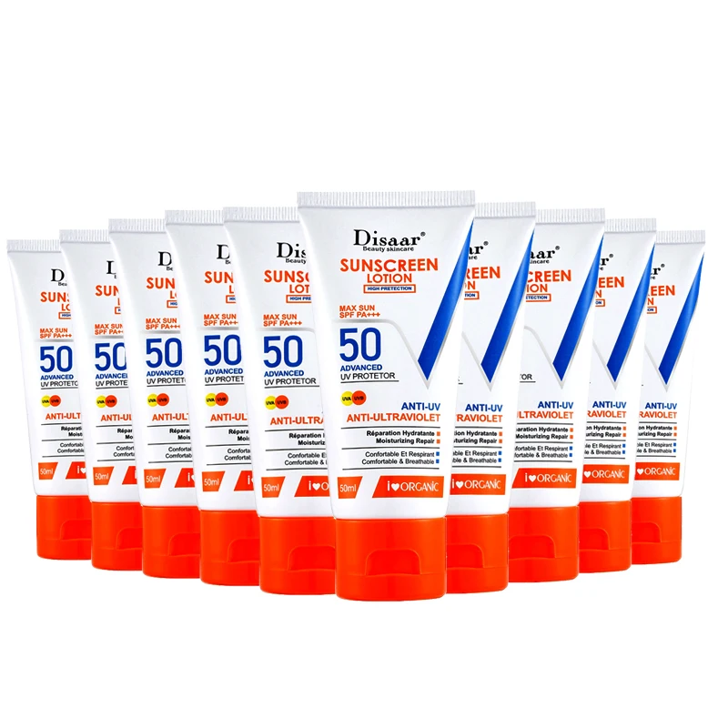 

Disaar New Arrivals Jasmine Natural Sunscreen Spf 50 Lotion Face Sunscreen For Sensitive Skin Care 50ML