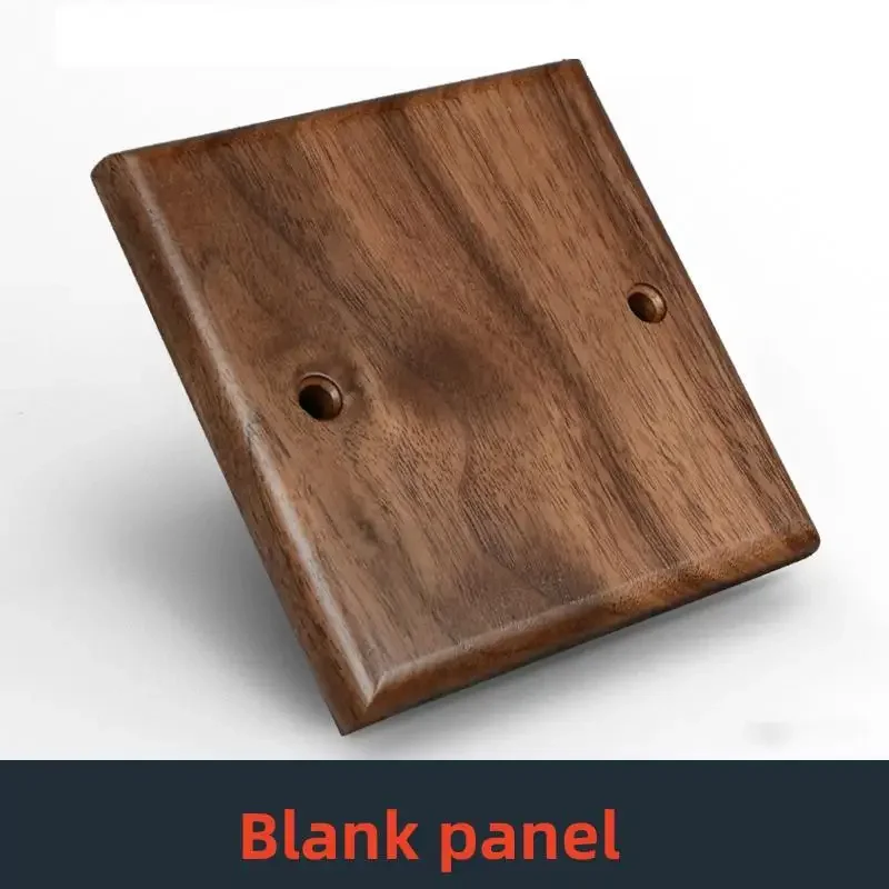 Деревянная розетка Depo Guye с быстрой зарядкой 13А