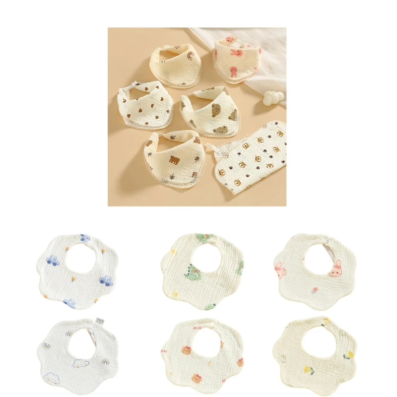 

Baby Bandana Dribble Bibs Drool Bibs for Boys Unisex Cotton Baby Bibs Absorbent