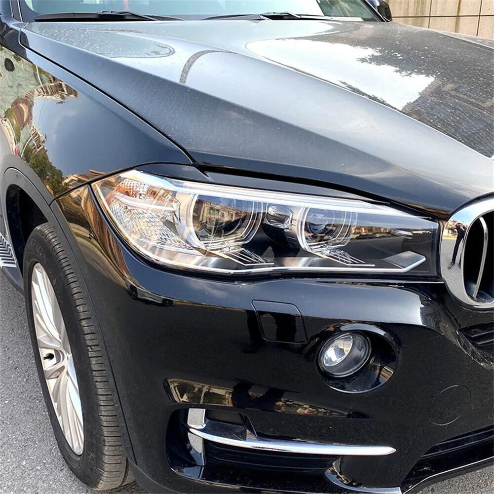 

1 пара, накладки на переднюю фару BMW F15 X5 F16 X6 2014-2018