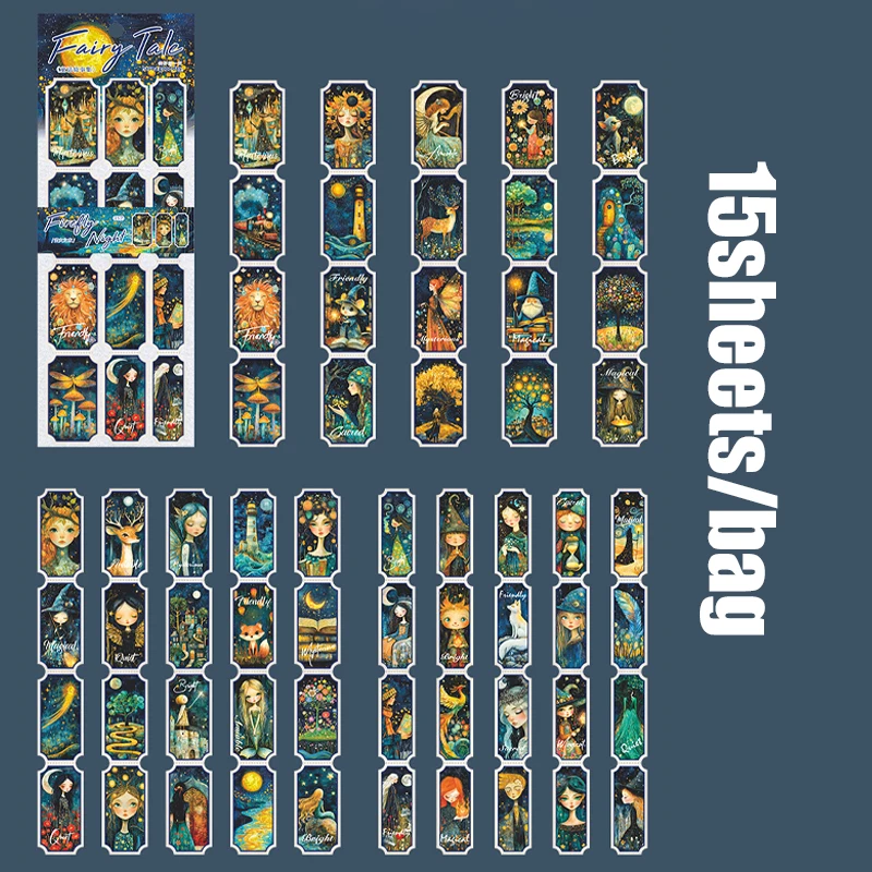 

Бумажные наклейки Mr.Paper Сказочная серия