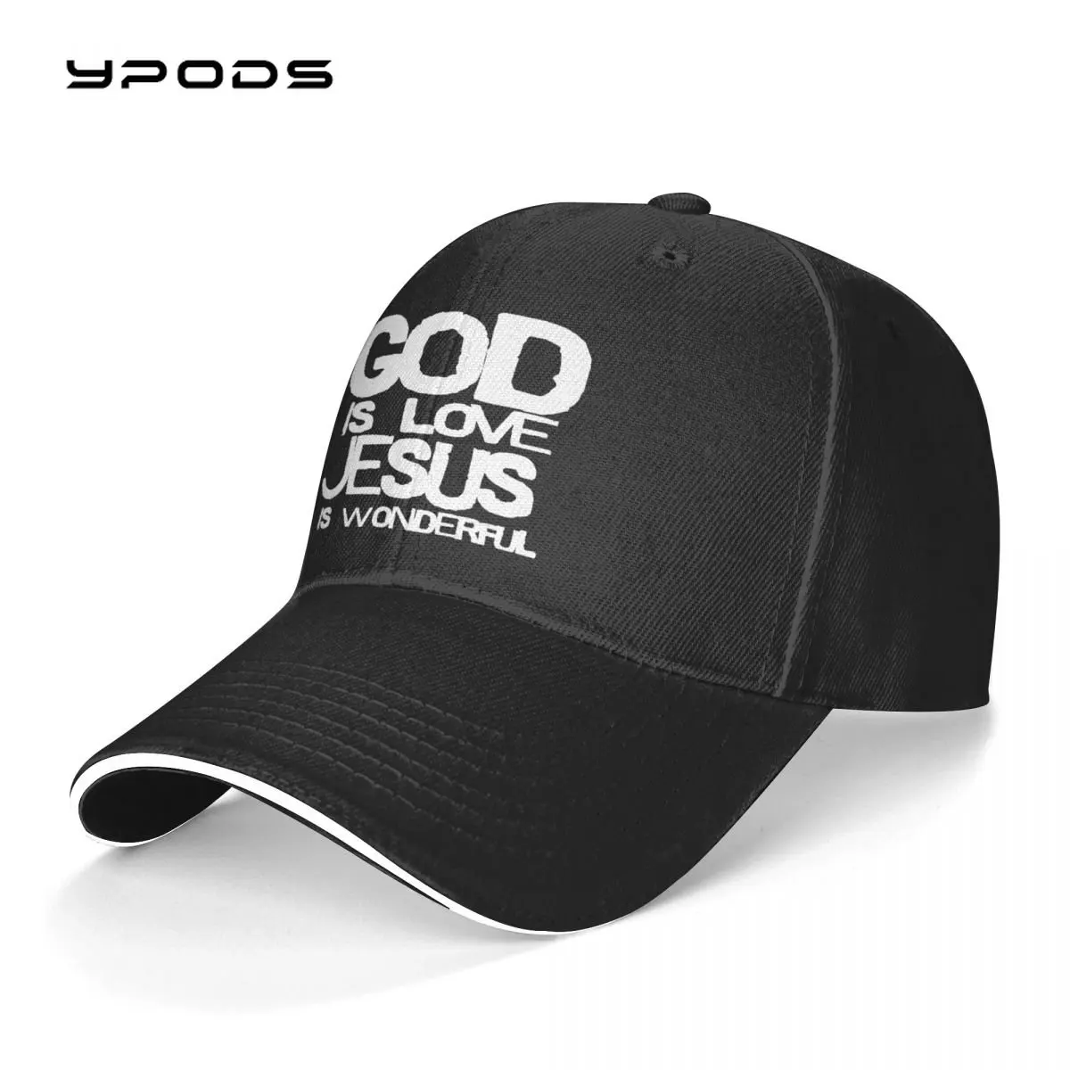 

Baseball Cap Men God IsLove Jesus Is Wonderful Team Fashion Caps Hats for Logo Asquette Homme Dad Hat for Men Trucker Cap