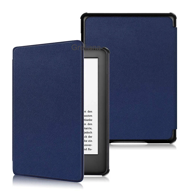 

For All-New Kindle 2019 Case Auto Sleep / Wake Leather Smart Case PC Back Hard Cover for All-New Kindle 10th 2019 Released Cases