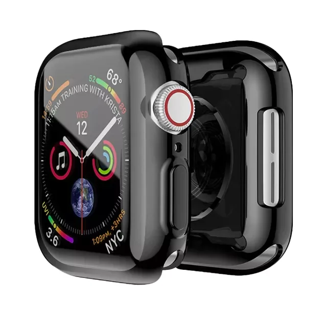 

Защитная пленка для Apple Watch, Чехол 45 мм, 41 мм, 44 мм, 40 мм, бампер из ТПУ 42 мм, 38 мм, аксессуары для часов серии 7 SE, 6, 5, 4, 3