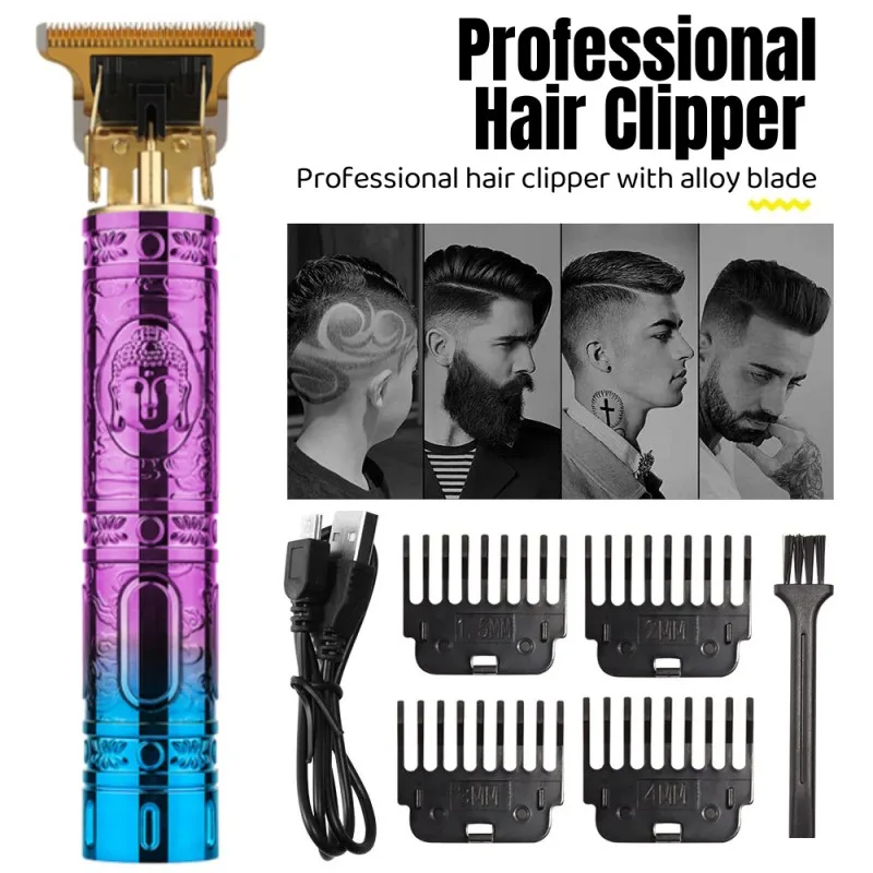 

Finishing Fading Blending Professional Hair Trimmer for Men Pro Beard Trimmer Electric Hair Clipper Lithium Hair Cutting Machine