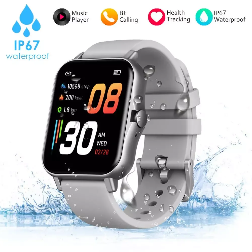 

Digital Smart Watch Women Man Fitness Sport Watch Bluetooths Electronic Wristwatch For Android IOS Waterproof Kids Watch