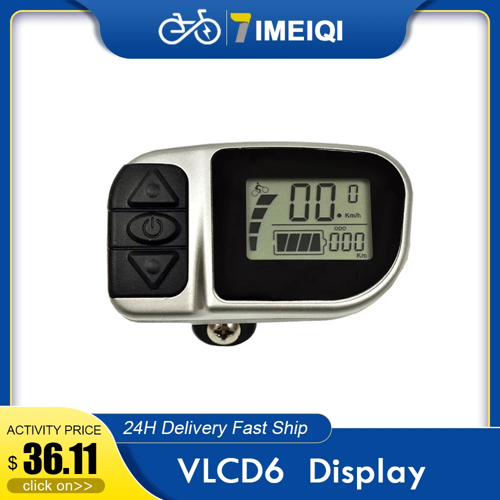 Электрический велосипед IMEIQI Tongsheng TSDZ2 V LCD 6 дисплей для оператора E-bike ЖК-дисплей