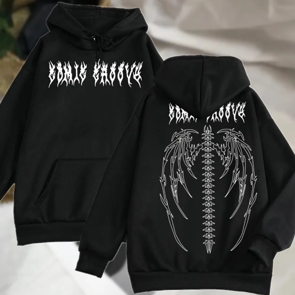 

2022 New Autumn Winter Hoodie Cool Pullover Teen Unisex Harajuku Casual Fashion Tops Hip Hop Hoody Streetwear Halloween Costume