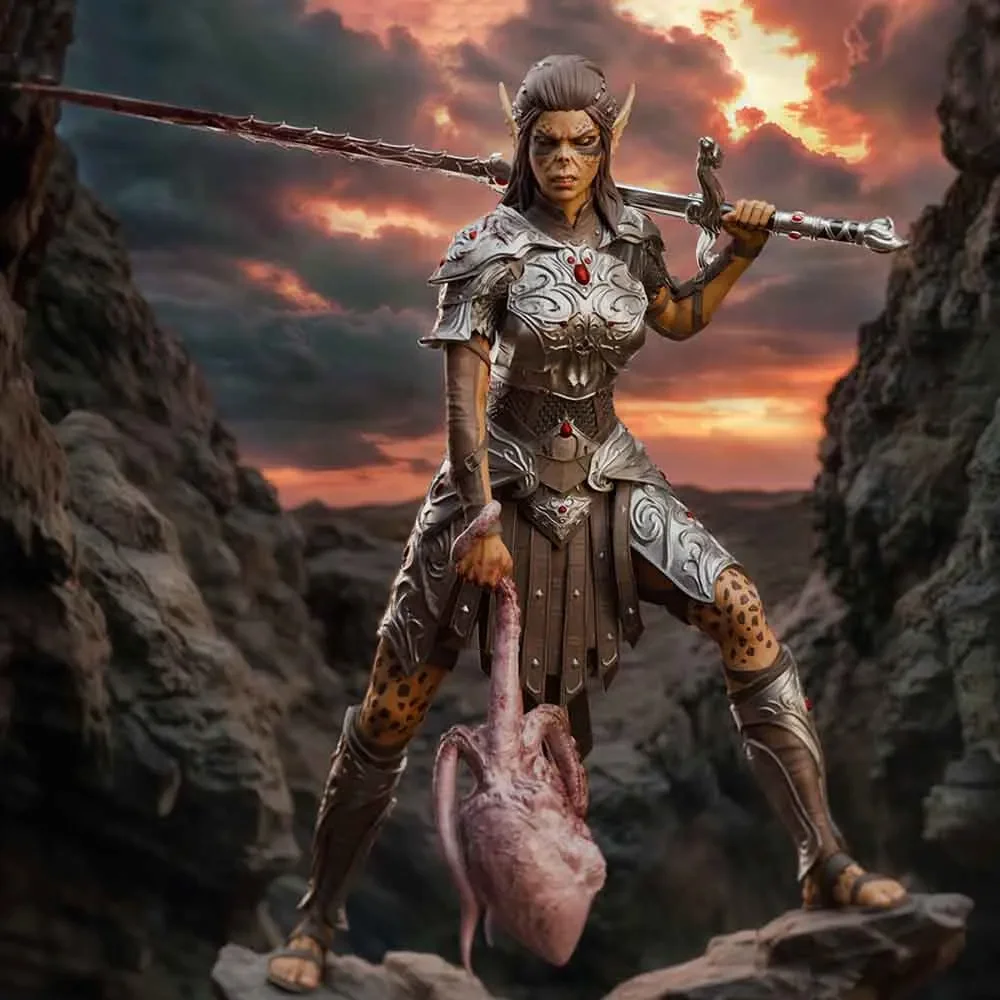 Фигурка Lae'Zel 1:18 миниатюрная модель из смолы комплект неокрашенных пластиковых