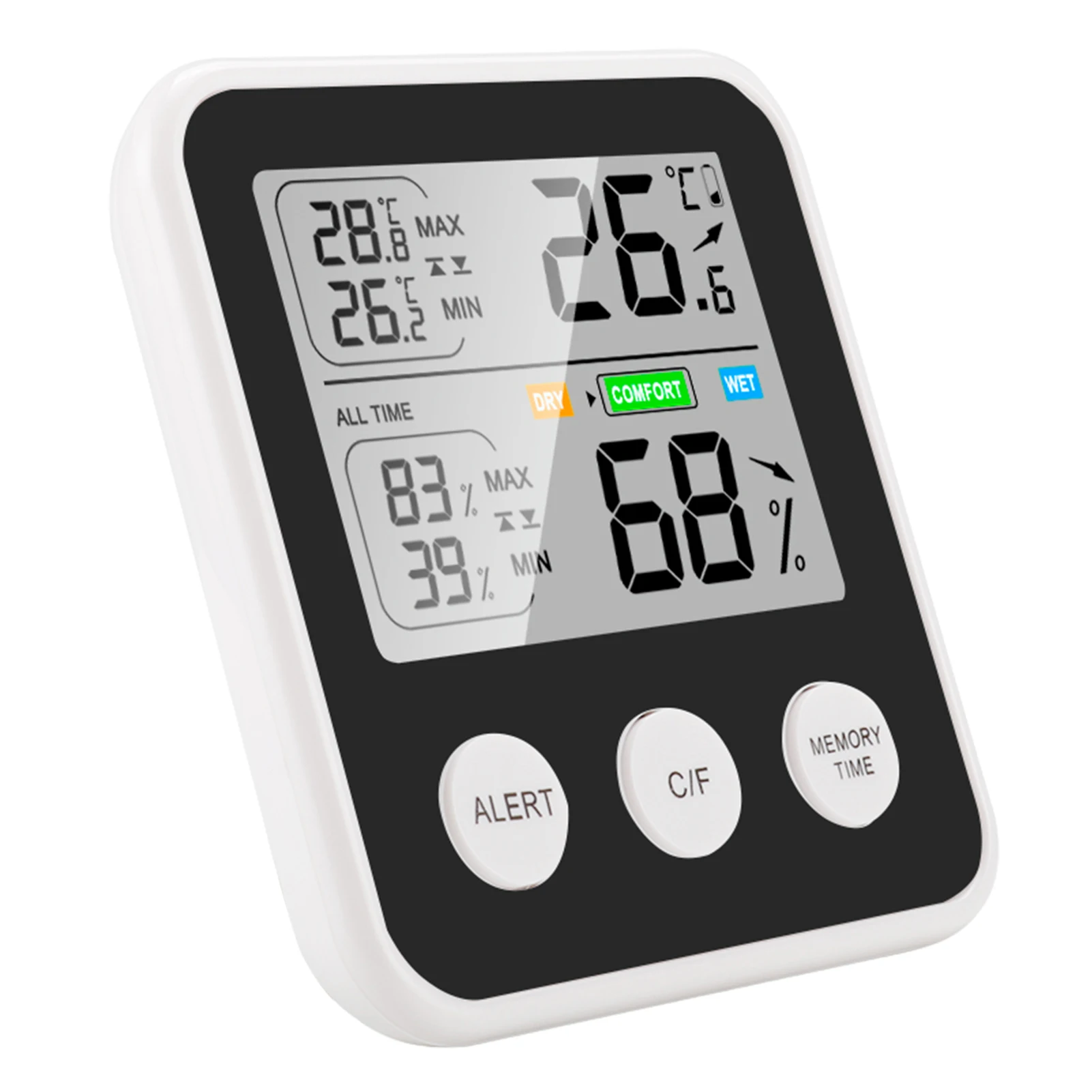 

Room Thermometer Temperature Humidity Monitor Digital Hygrometer Thermometer Hight Accurate And Large LCD Display Temperature