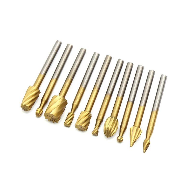 Набор мини-Сверл из быстрорежущей стали 1/8 дюйма 10 шт.