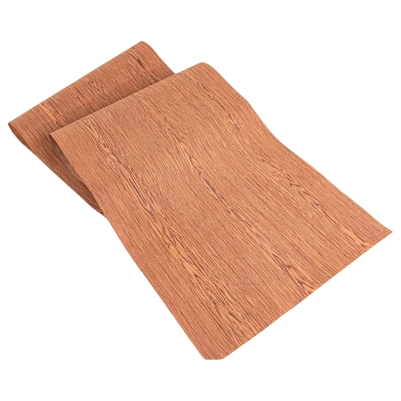 Реконструированный вишневый шпон 55x250 см восстановление мебели столешницы и стен