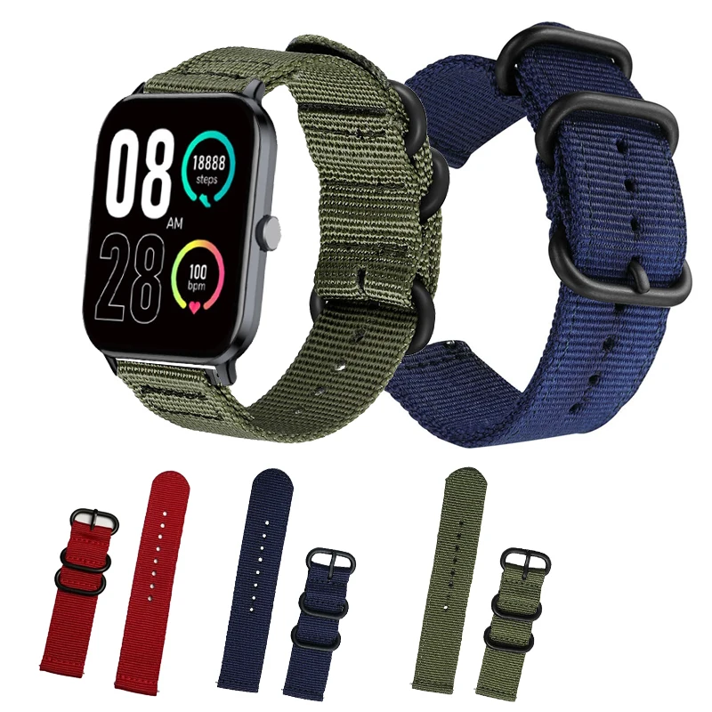 

Нейлоновый ремешок для смарт-часов QCY GTC, спортивный браслет для смарт-часов