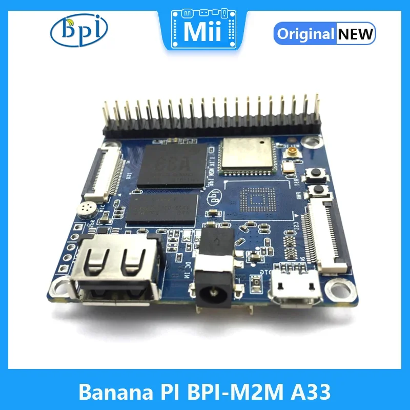 Banana PI BPI-M2M Allwinner A33 Quad Core 512 МБ DDR3 No eMMC Поддержка CSI DSI WIFI BT 4.0 Работает Android 6.0 и Linux Ubuntu