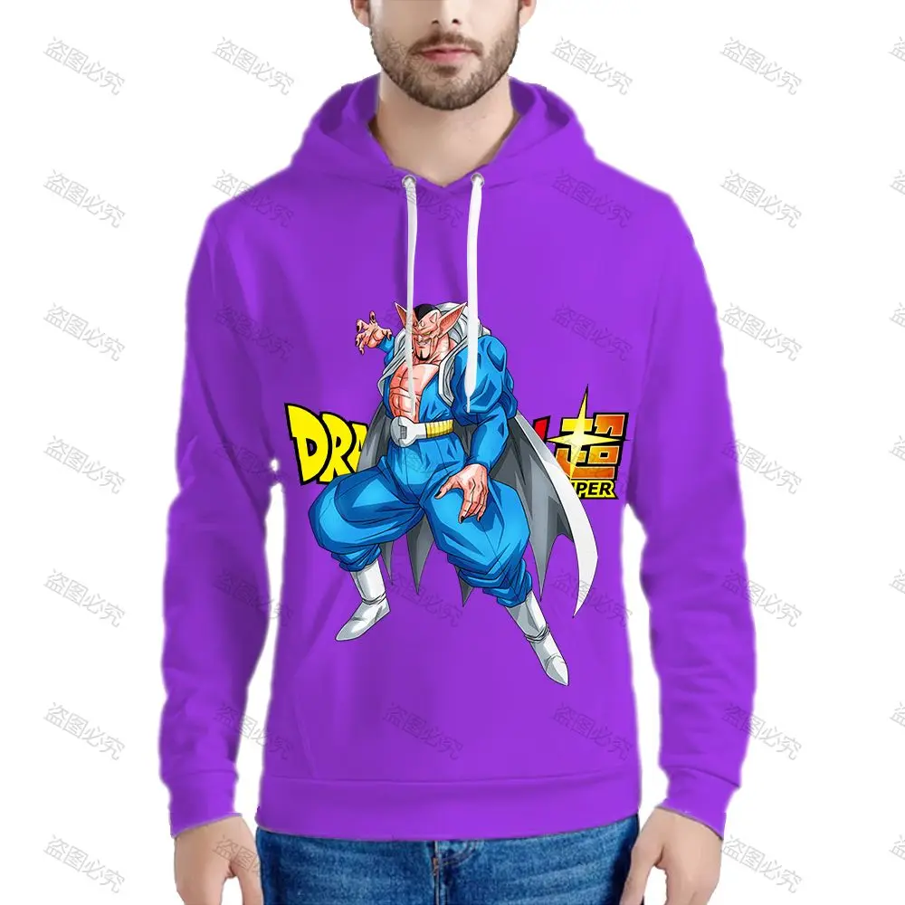 Goku Hoodies for Men Men's Clothing Street Anime High Quality Man Sweatshirts Y2k Streetwear Kid's Hoodie Harajuku Dragon Ball Z