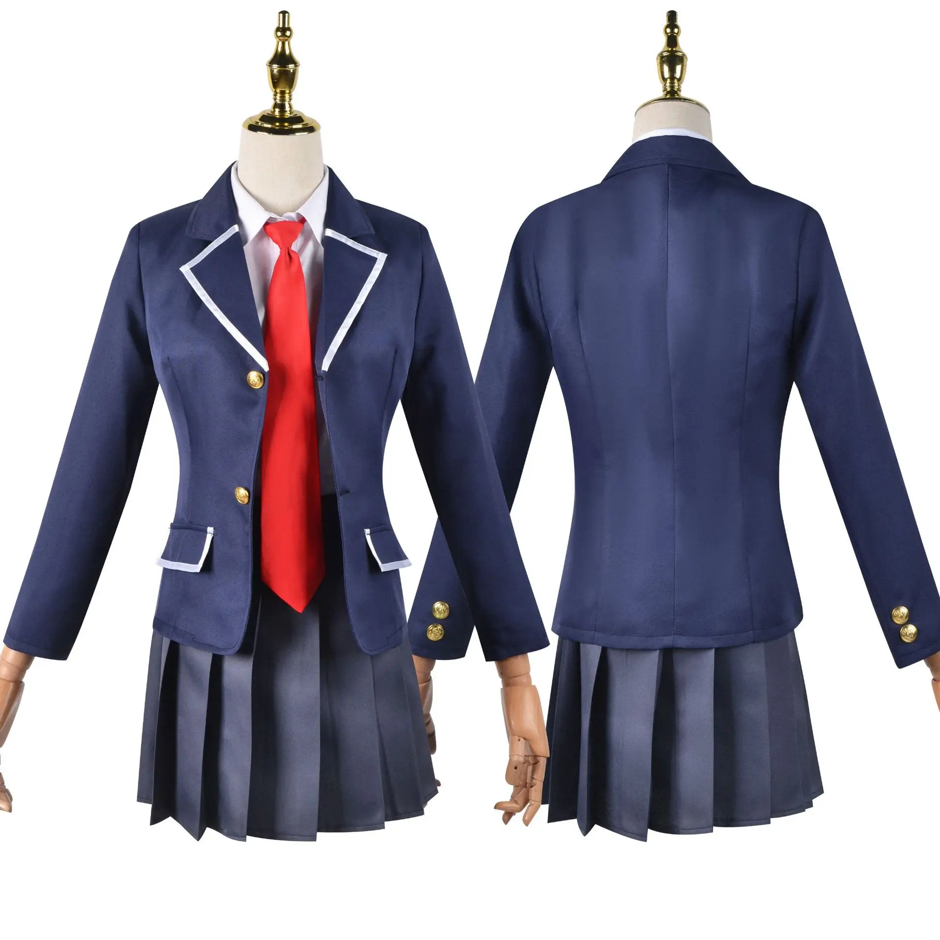 

Irido Yume Cosplay Costume Irido Mizuto JK Uniform Comic Character Outfit Daily Unisex Roleplaying Cos Clothing