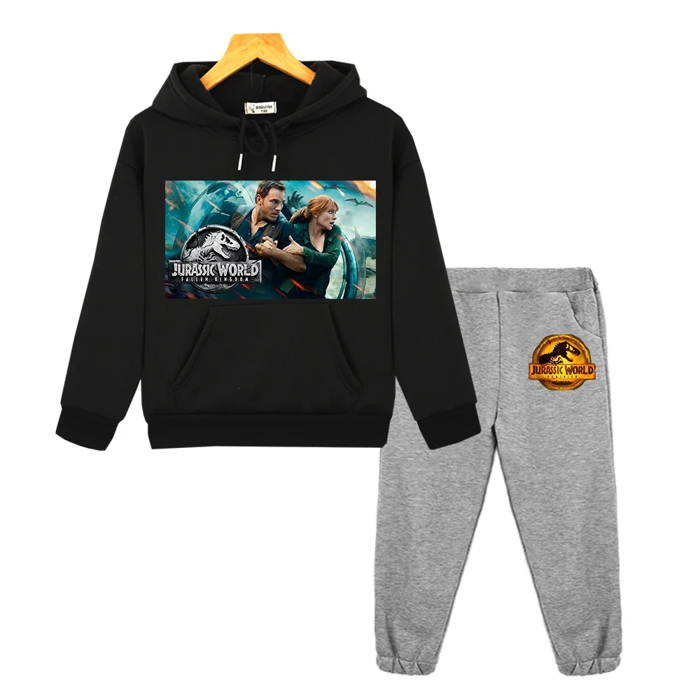 Детская одежда с капюшоном в стиле Мир Юрского периода y2k пуловер осенняя куртка