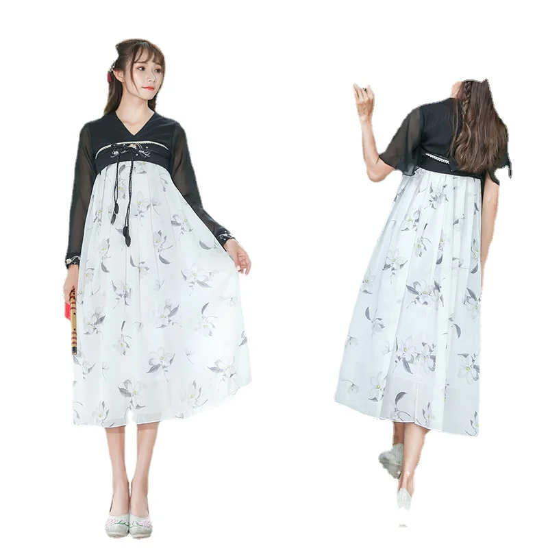 

Hanfu Chest-length Skirt Student Suit Spring and Summer