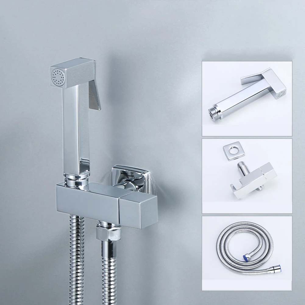 

Bathroom Fixture Brass,stainless Steel Bidet Faucet Gold Handheld Versatile Toilet Bidet Sprayer Hygienic Shower Toilet Bidets
