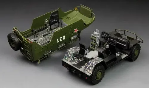 Модель Meng 1/35 VS-003 Высокомобильный автомобиль ГАЗ- 233014 STS Tiger