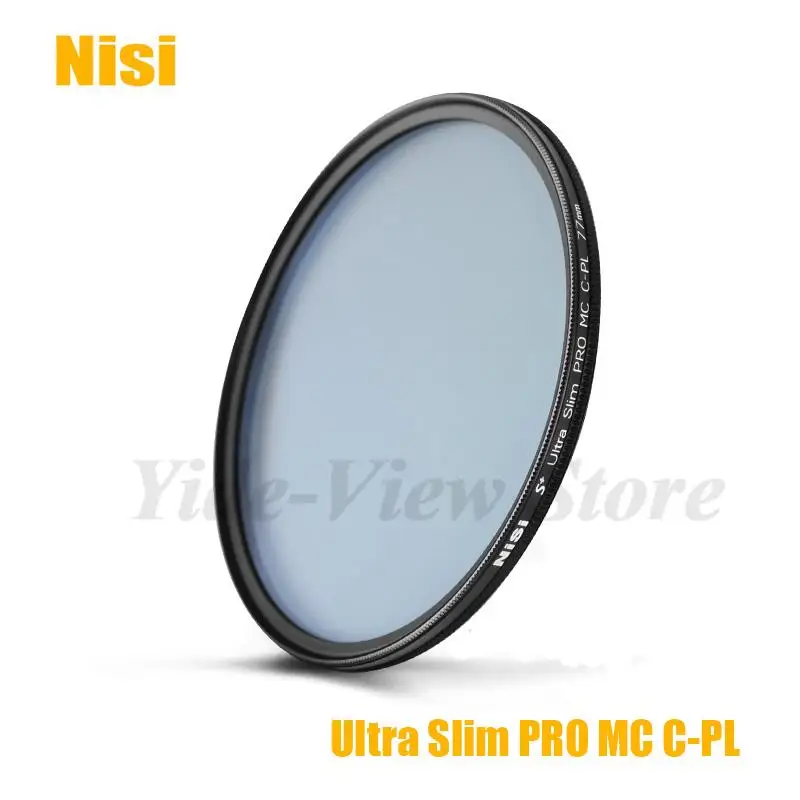 

Nisi Multi-Coated Ultra Slim PRO MC CPL Lens Filter Circular C-POL Polarizer 40.5/49/52/55/58/62/67/72/77/82mm 95mm