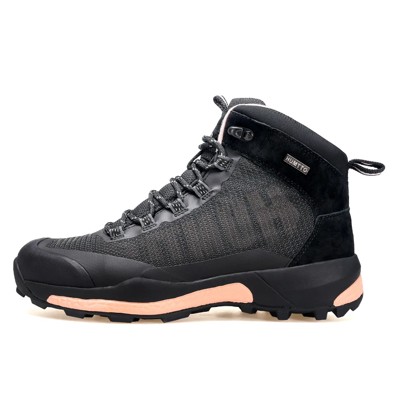 HUMTTO Waterproof Ankle Boots for Womens Winter Ladies Black Fashion Luxury Designer Woman Platform Boots Female Women Shoes