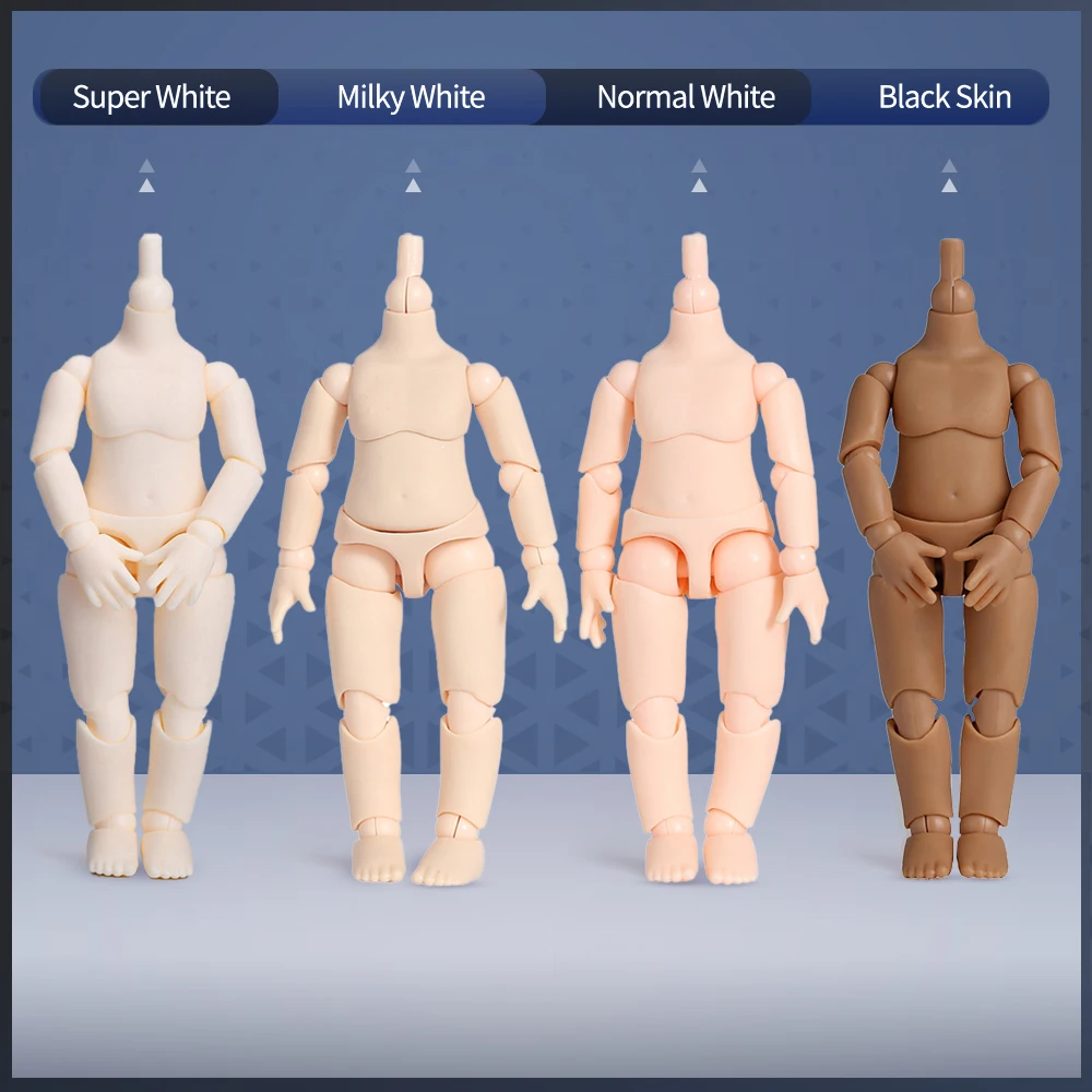 1/12 кукла BJD подвижный сферический шарнир белая Сакура загорелая кожа 11 см