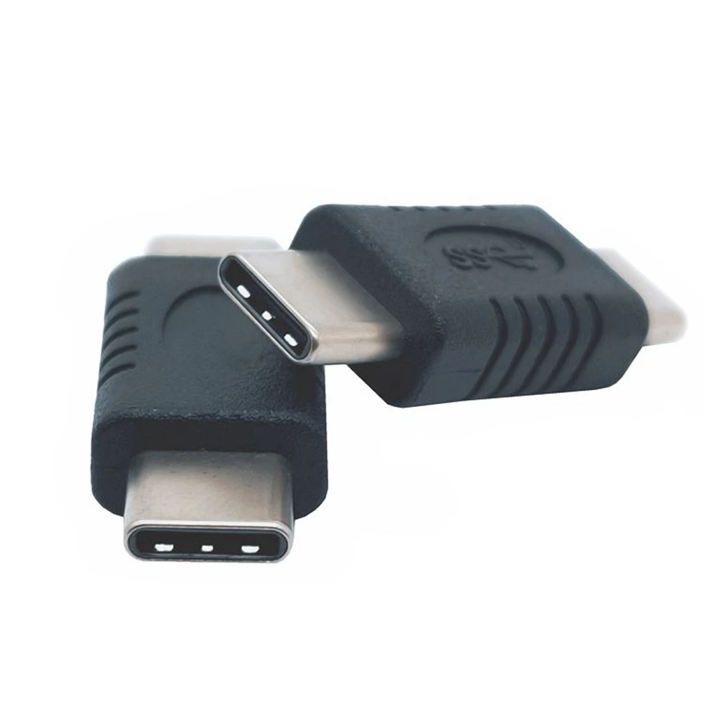 Переходник USB-C папа-папа Прямой крошечный адаптер типа C Конвертер штекера USB 3.1